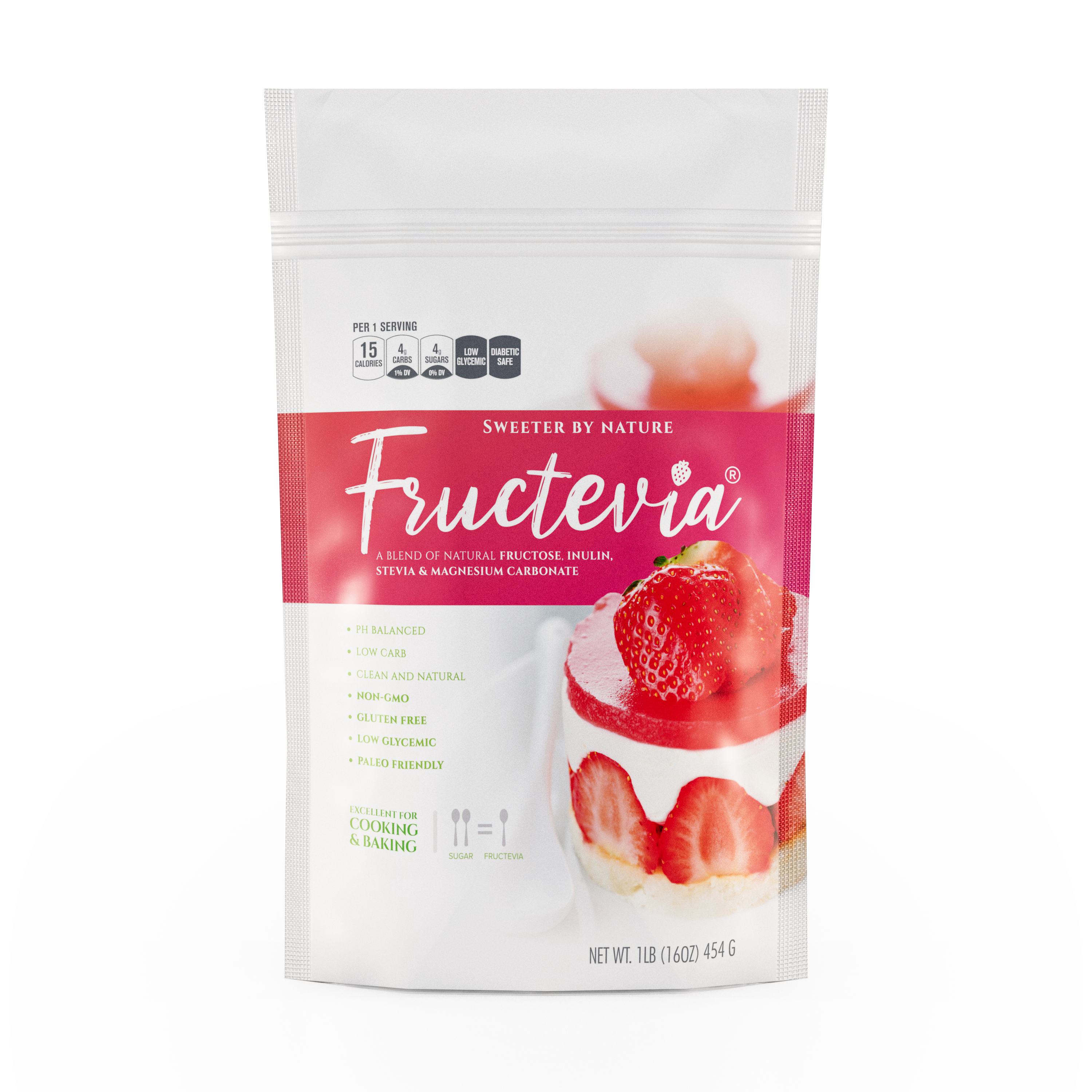 Fructevia | Stevia Infused Non-GMO Crystalline Fructose